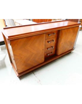 Art Deco Sideboard 2 Doors 4 Drawers