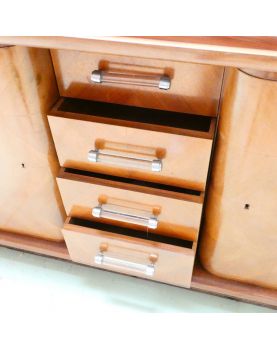 Art Deco Sideboard 2 Doors 4 Drawers