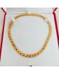 18K Gold Necklace 21.30 Grams Rhinoceros Hallmark in its Box