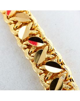Collier en Or 18 K 21.30 Grammes Poinçon Rhinocéros dans sa Boite