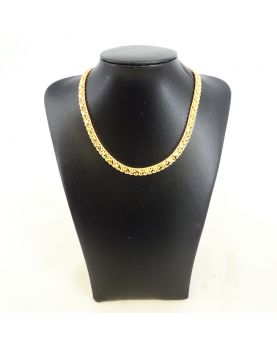 18K Gold Necklace 21.30 Grams Rhinoceros Hallmark in its Box