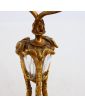 Pied de Lampe en Bronze Style Louis XVI Têtes de Bouc