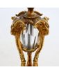 Pied de Lampe en Bronze Style Louis XVI Têtes de Bouc