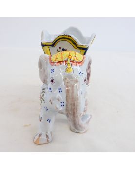 Boulogne Earthenware Elephant Circa 1920