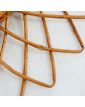 Small Wicker Sun Mirror