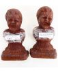 Pair of Chenets' Heads for Children