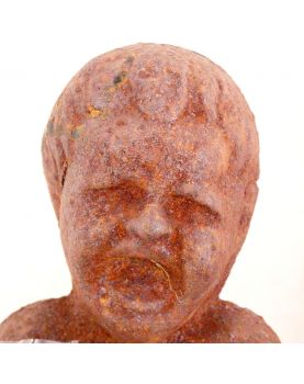 Pair of Chenets' Heads for Children