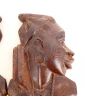 Pair of African Profiles in Carved Wood