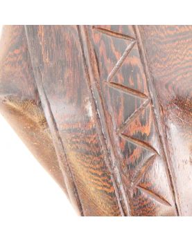 Pair of African Profiles in Carved Wood