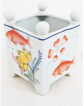 Small Asian Porcelain Planter