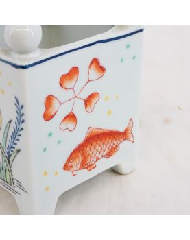 Small Asian Porcelain Planter
