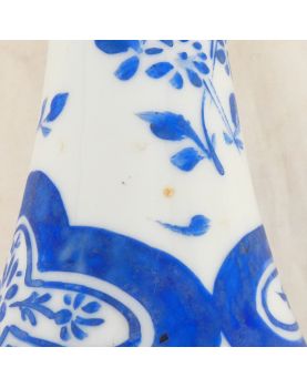 Small Blue Porcelain Lamp Base