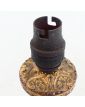 Petit Pied de Lampe en Porcelaine Bleue