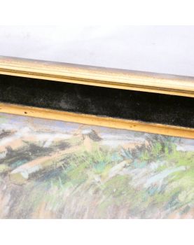 Framed Pastel Soldiers by Reiner 1917