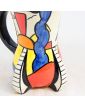 English Polychrome Earthenware Pitcher