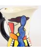English Polychrome Earthenware Pitcher