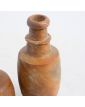 Set of 2 Small Stoneware Bottles