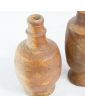 Set of 2 Small Stoneware Bottles
