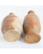 Set of 2 Small Stoneware Bottles