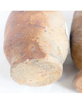 Set of 2 Small Stoneware Bottles