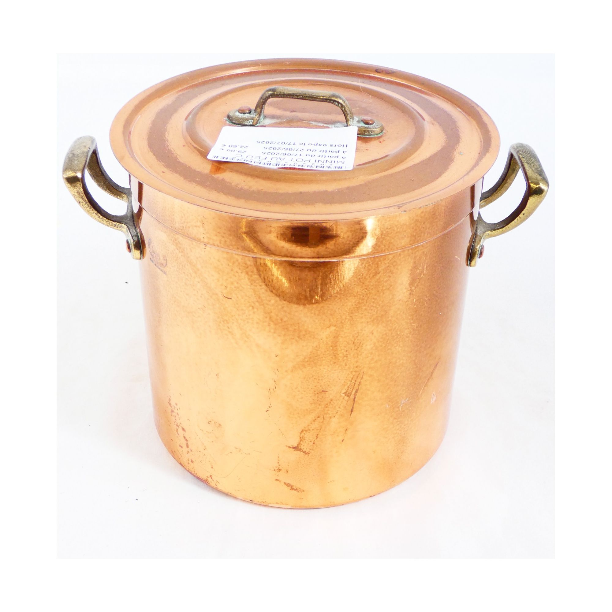 Petit Pot Au Feu en Cuivre MADE IN FRANCE Petit Pot Au Feu en Cuivre MADE IN FRANCE