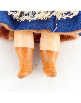 Pair of Small Biscuit Children with Box