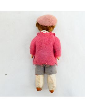 Paire de Petits Enfants en Biscuit avec Boîte