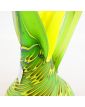 Art Glassware Large Green and Yellow Pitcher in Pate de Verre