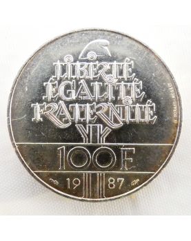 5 Pieces 100 Francs in Silver