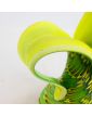 Verrerie d’Art Grand Pichet Vert et Jaune en Pate de Verre
