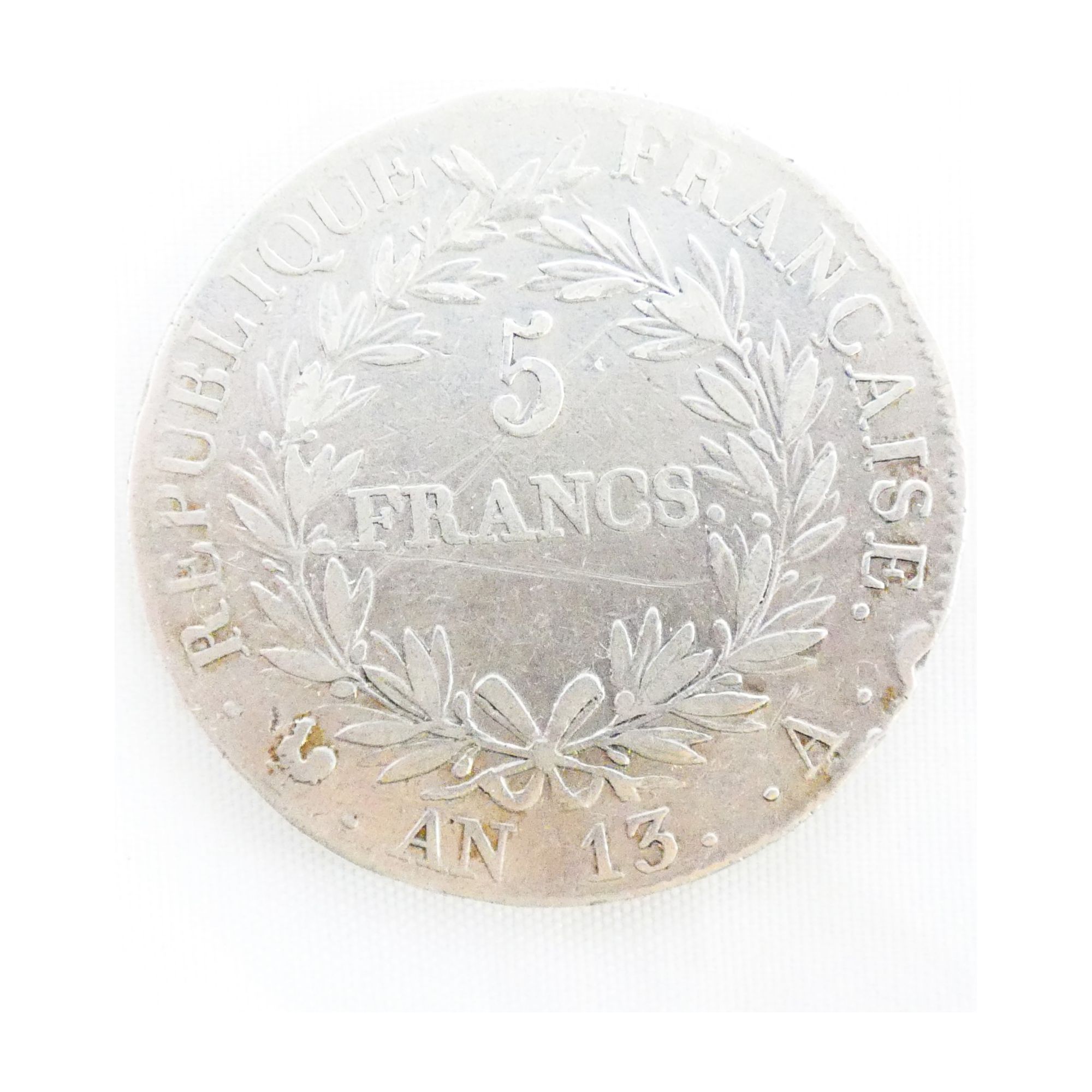 5 Francs en Argent Année 1913 Paris 5 Francs en Argent Année 1913 Paris