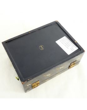 Asian Jewelry Box with Mother-of-Pearl Inlays