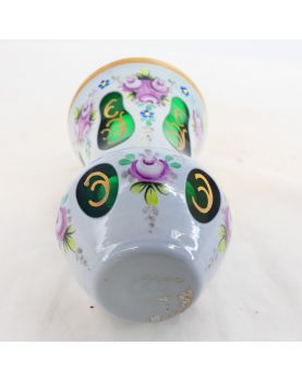 Petit Vase en Verre Overlay