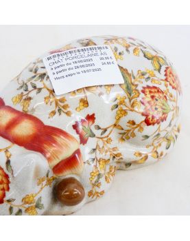 Asian Cracked Earthenware Cat