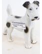 Chien en Porcelaine