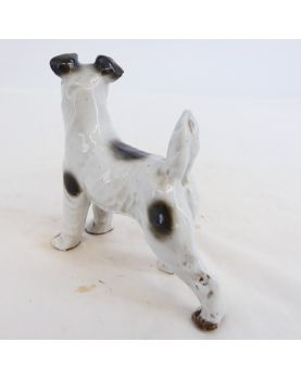 Chien en Porcelaine