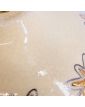 LONGWY Lamp Base with Golden Star Motif in Cracked Earthenware