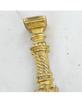 Coupe Papier avec Sceau en Bronze