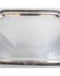 Large Tray in Silver metal HOKA