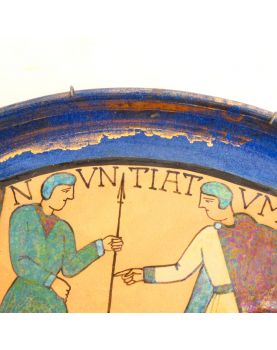 Petit Plat Ovale en Céramique de BAYEUX