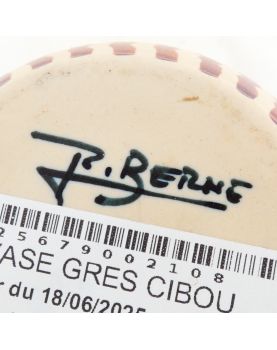 Petit Vase en Grès Ciboure