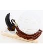Petite Lampe Veilleuse sur Socle en Marbre