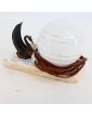 Petite Lampe Veilleuse sur Socle en Marbre