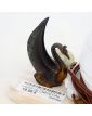 Petite Lampe Veilleuse sur Socle en Marbre