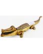 Crocodile Button 19th Century