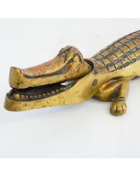 Mâche-Bouchon Crocodile XIXe Siècle