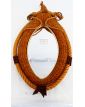 Miroir Collier de Cheval en Corde de Chanvre par AUDOUX MINET