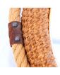 Hemp Rope Horse Collar Mirror by AUDOUX MINET