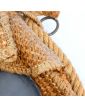 Hemp Rope Horse Collar Mirror by AUDOUX MINET