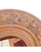 Paire de Plats Décoratif XIXe Siècle en Porcelaine et Laiton Repoussé